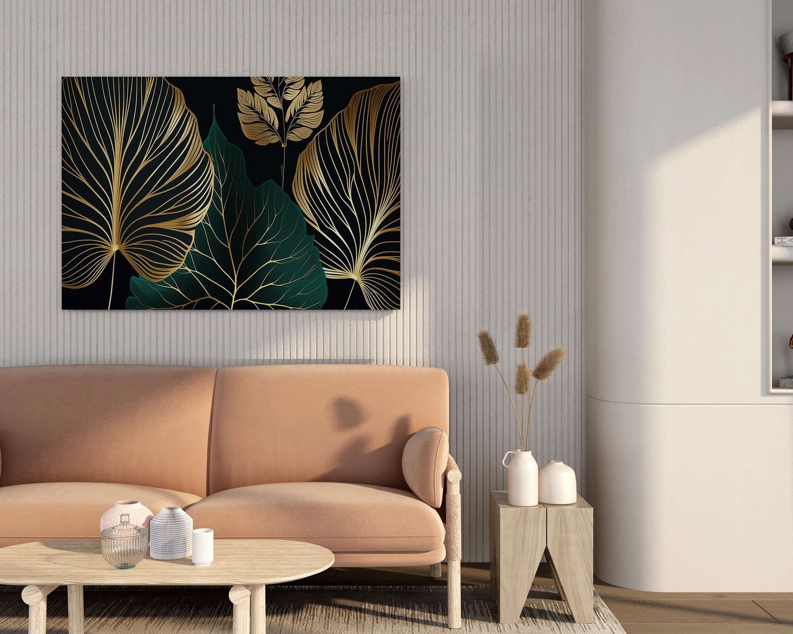 Elegant Canvas Wall Decor for Bedroom & Office